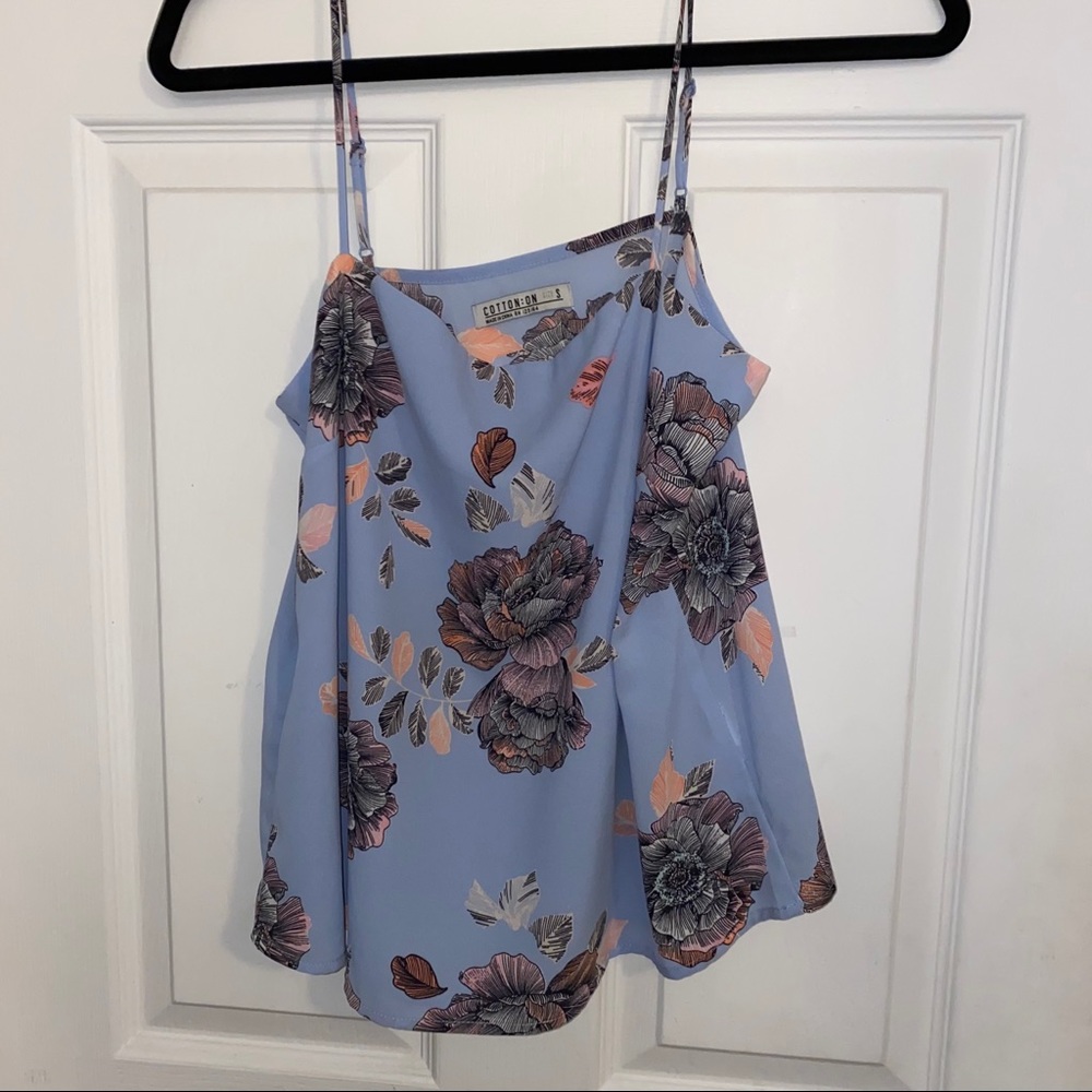 Floral Loose Tank Top